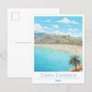 Recherche de las palmas cartes postales Espagne