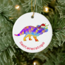 Recherche de triceratops ornements Tricératops