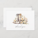 Recherche de mariage cowboy vœux cartes Aquarelle