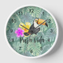 Recherche de toucan horloges Coloré