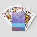 Recherche de joli motif jeux de cartes Monogramme