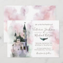 Zoek naar castle wedding uitnodigingen Waterverf