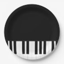 Recherche de piano assiettes Blanc