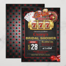 Recherche de casino bridal shower invitations Nuptiale