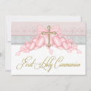 Recherche de girls petite communion invitations Rose