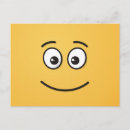 Recherche de visage heureux cartes postales Émoticône