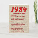 Recherche de 1984 anniversaire cartes Année de naissance