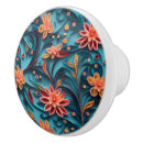Recherche de papier boutons et poignées de porte Floral