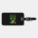 Recherche de st patrick bagages étiquettes Leprechaun