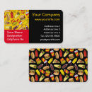 Recherche de hot dogs cartes visite Restauration rapide