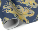 Recherche de tentacules papier cadeau Bleu