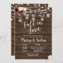 Recherche de papeterie de de marsala mariage invitations Rustique