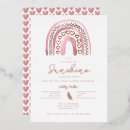 Recherche de rainbow baby shower invitations Minimaliste