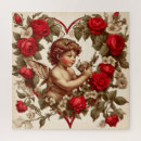 Recherche de ange vintage puzzles Élégant