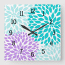 Recherche de fleur pourpre horloges Lavande