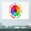 Zoek naar gelijkheid spandoeken Liefde