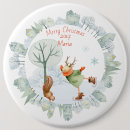 Recherche de cerf badges Hiver