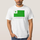 Recherche de esperanto homme tshirts Drapeau