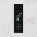 Recherche de feuille simple cartes visite Élégant