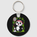 Recherche de panda drôle porteclés Coloré