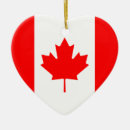 Recherche de drapeau canada ornements Pays