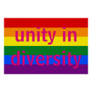 Zoek naar eenheid in diversiteit posters Lgbtq