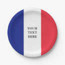 Recherche de pays assiettes en papier Patriotique