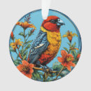 Zoek naar papegaaien ornamenten Vogelillustratie