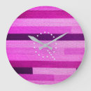 Recherche de rayures violettes horloges Tendance