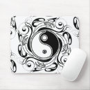 Zoek naar yin yang muismatten Zwart en wit