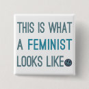 Zoek naar spelden buttons Feminisme