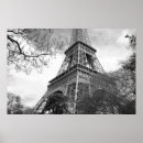 Recherche de tour eiffel noir et blanc posters Repère