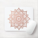 Recherche de fleur mandala tapis souris Floral