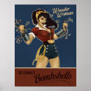 Zoek naar ravijn posters Wondervrouw bombshell