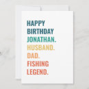Zoek naar vissers wenskaarten verjaardagskaarten Husband