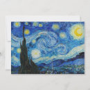 Recherche de van gogh cartes fêtes annuelles La nuit étoilée