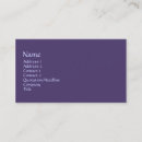Recherche de couleur simple cartes visite Affaires