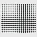 Recherche de points noirs blancs papier cadeau Minimaliste