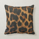 Recherche de copie guépard coussins Mode
