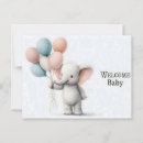 Recherche de éléphant pour bébé cartes postales Mignon