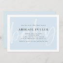 Recherche de balayer invitations Bleu