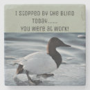 Zoek naar eenden onderzetters Jager