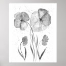 Recherche de fleurs stylisées posters Pour elle