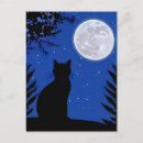 Recherche de pleine lune cartes postales Ciel nocturne