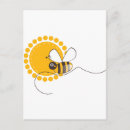 Recherche de abeille cartes postales Mignon