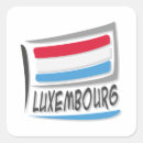 Recherche de luxembourgeois autocollants Drapeau du luxembourg
