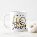 Recherche de anniversaire tasses 40e