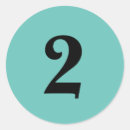 Recherche de ton 2 autocollants Nombre