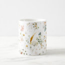 Recherche de noël floral tasses Aquarelle