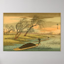 Recherche de rivière japonaise posters Bateaux